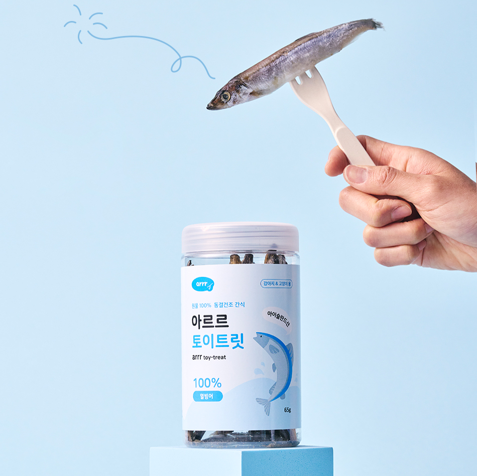 寵物玩具咀嚼片 多春魚 Toy Treat Capelin(有效期至2026年3月10日)