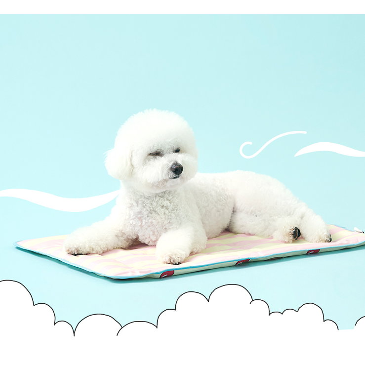 My Buddy Cool Mat｜可愛塗鴉涼涼墊