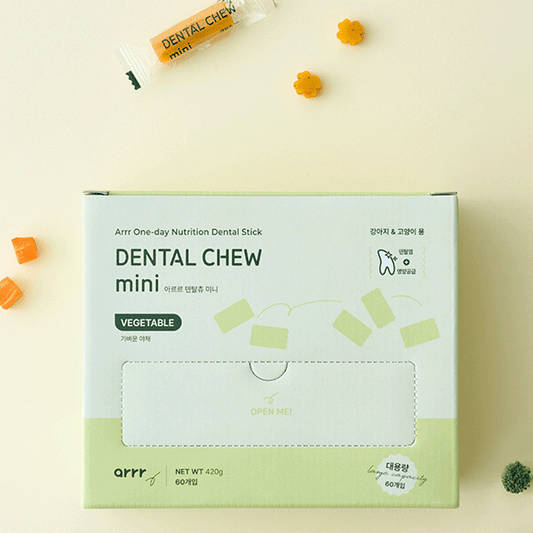 迷你營養潔牙棒 大容量 清淡蔬菜 Dental Chew Mini Large Package Vegetable