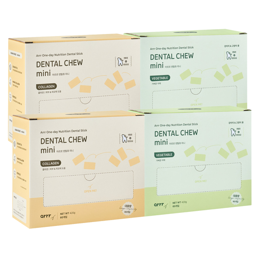 Dental Chew Mini Large Package | 迷你營養潔牙棒大容量(超值4盒裝)